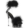 Pleaser - DELIGHT624F Sandale à bride à la cheville - Noir/Noir Product image